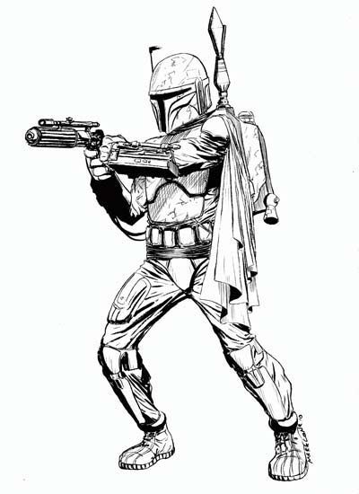 Stormtrooper Coloring Page