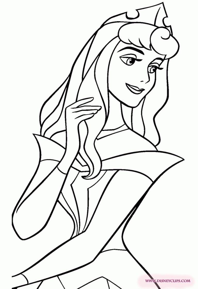 Aurora Coloring Pages