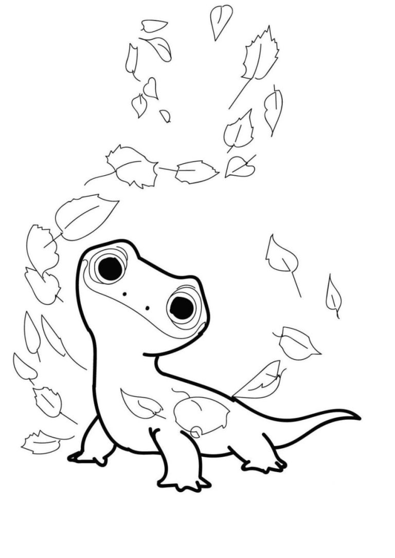 Lizard Coloring Pages