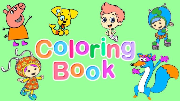 Nick Jr Coloring Book