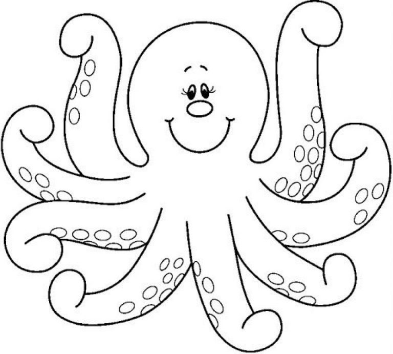 Octopus Coloring Page