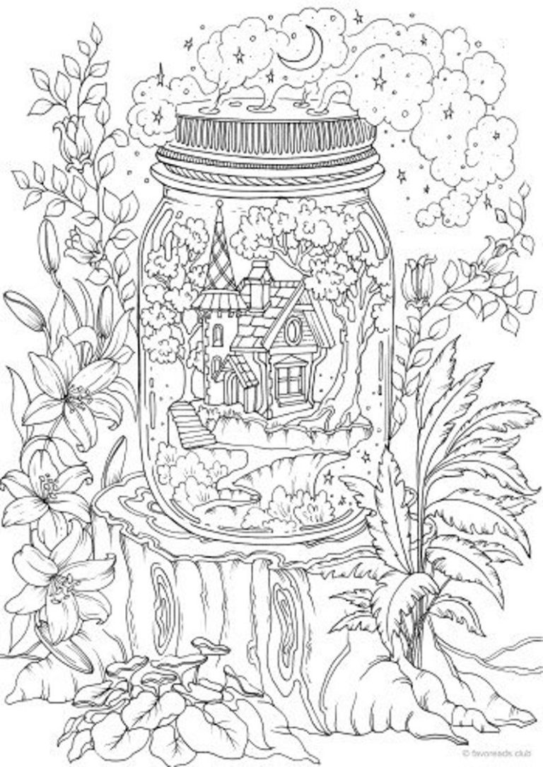 Full Size Free Online Coloring Pages For Adults