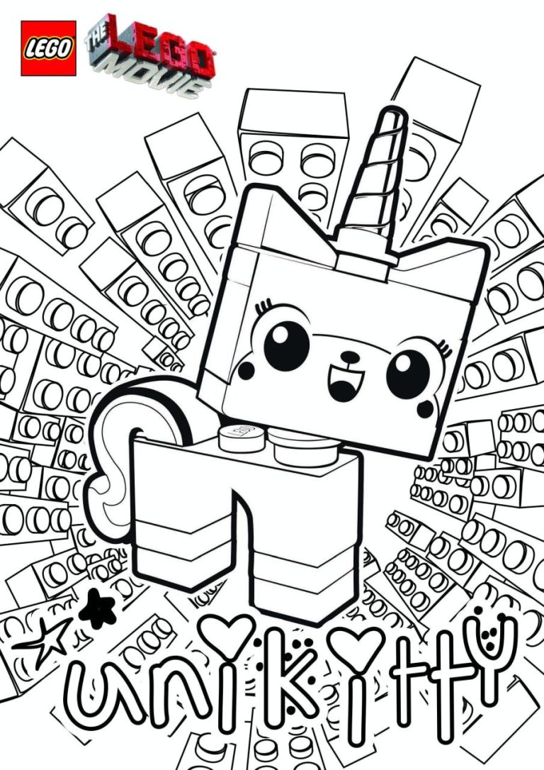 Unikitty Coloring Pages