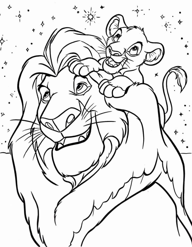 Free Disney Coloring Pages