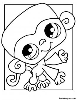 Littlest Pet Shop Coloring Pages