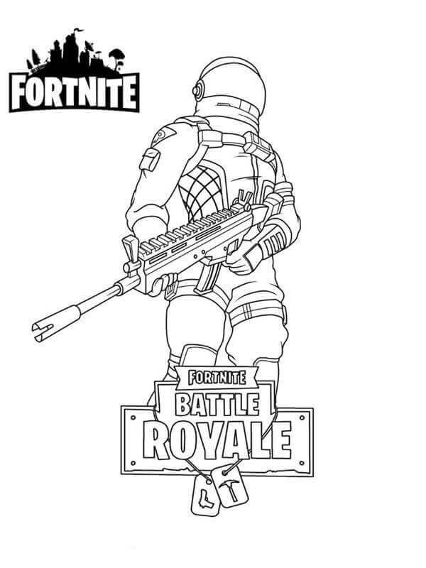 Fortnite Coloring Pages To Print