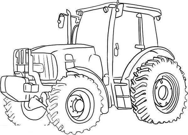 Tractor Coloring Pages