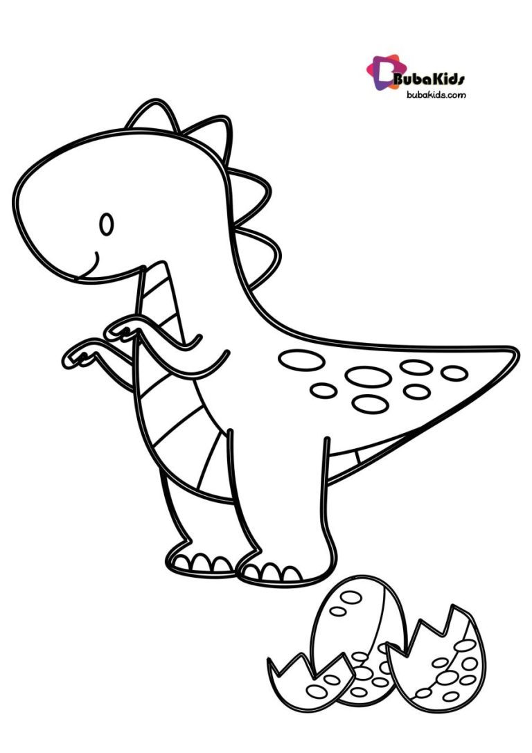 Baby Dinosaur Coloring Pages