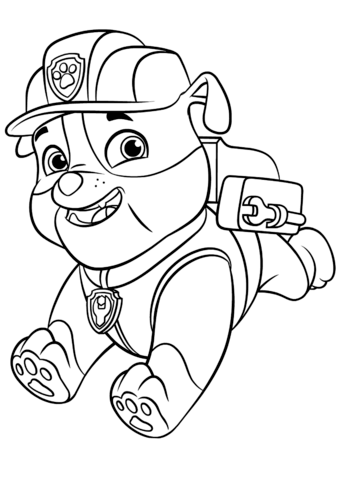 Paw Patrol Coloring