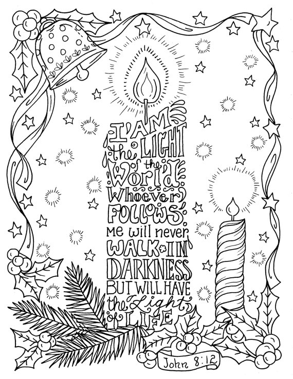 Religious Coloring Pages