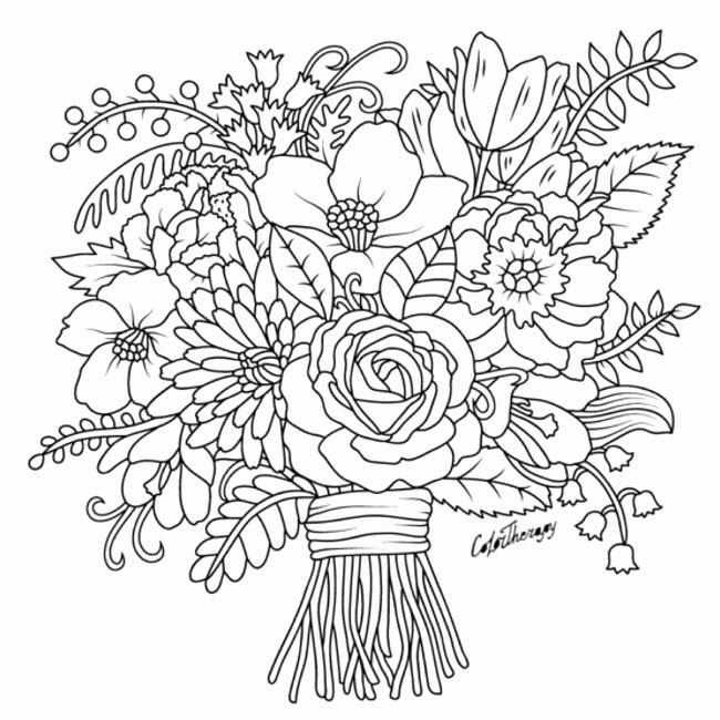 Spring Coloring Pages For Adults