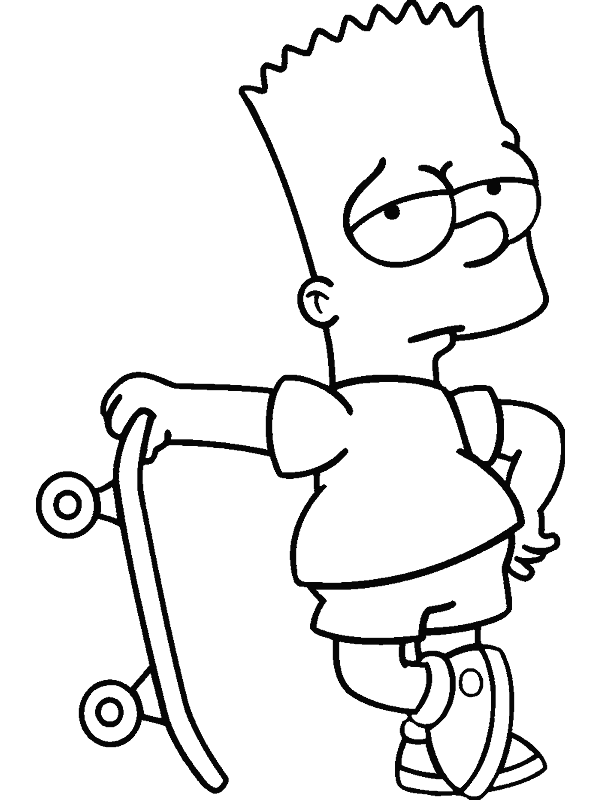 Simpsons Coloring Pages