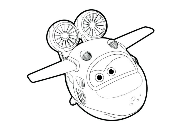 Super Wings Coloring