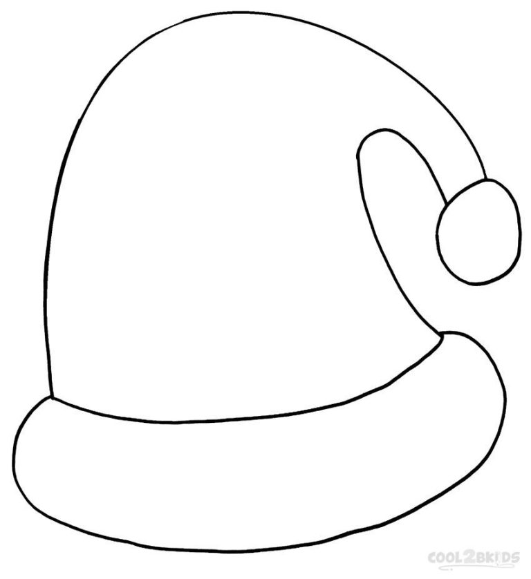 Hat Coloring Page