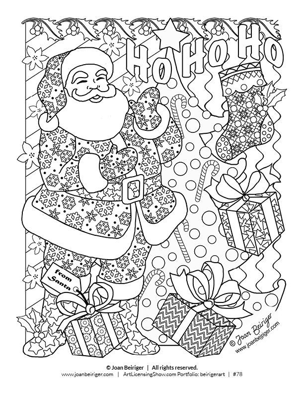 Holiday Coloring Pages