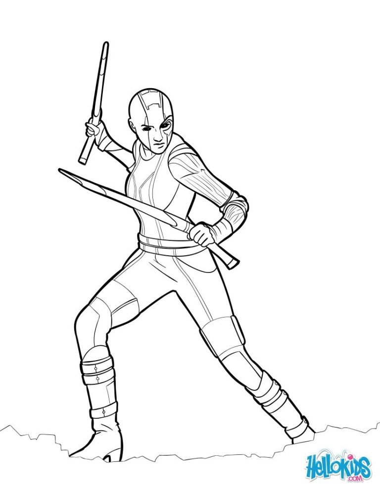 Guardians Of The Galaxy Coloring Pages