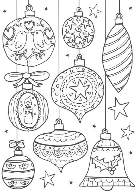 Christmas Coloring Printables