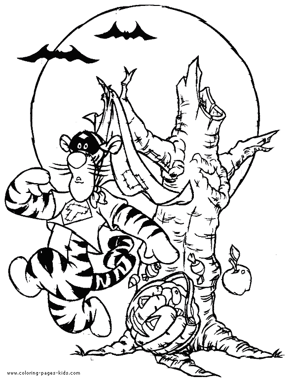 Halloween Colouring Pages