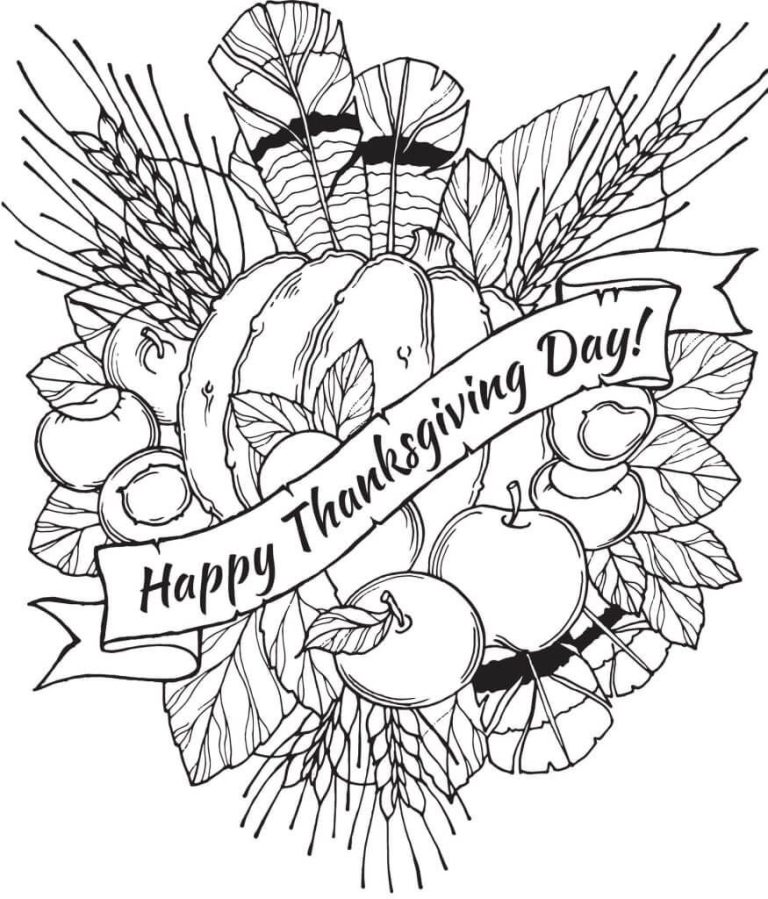 Printable Thanksgiving Coloring Pages