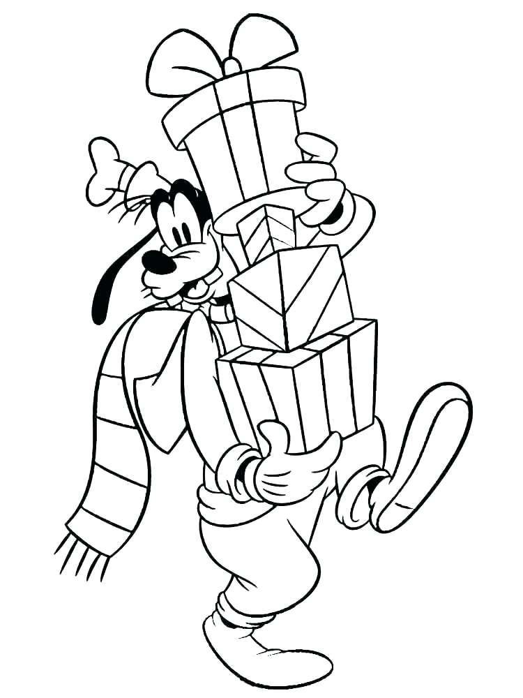 Goofy Coloring Pages