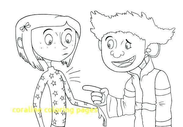 Coraline Coloring Pages