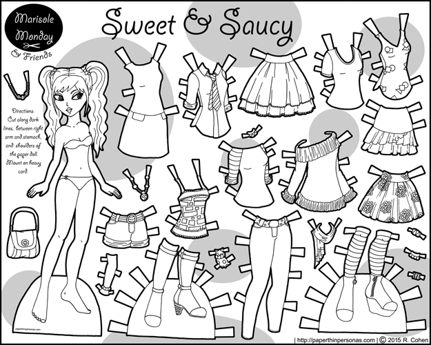 Clothes Coloring Pages