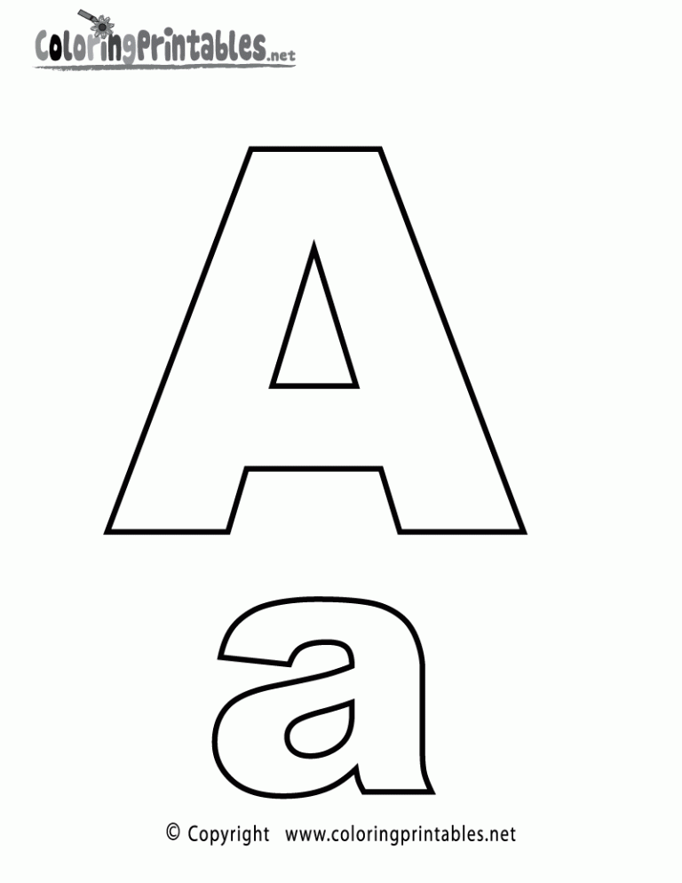 Printable Alphabet Letters