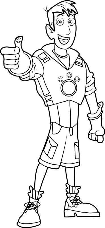 Wild Kratts Coloring Pages