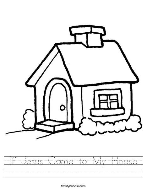 Home Coloring Pages