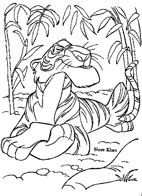 Jungle Book Coloring Pages