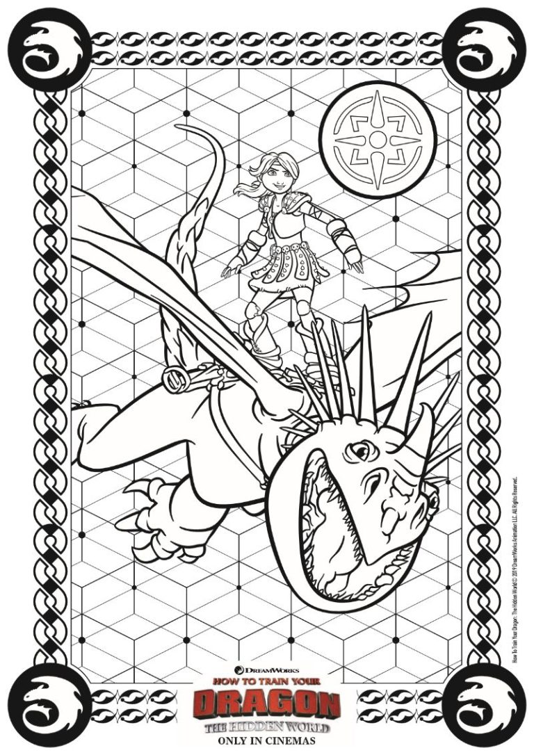 Coloring Book How To Train Your Dragon 3 Coloring Pages Light Fury