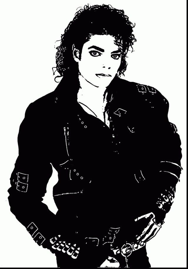 Michael Jackson Coloring Pages