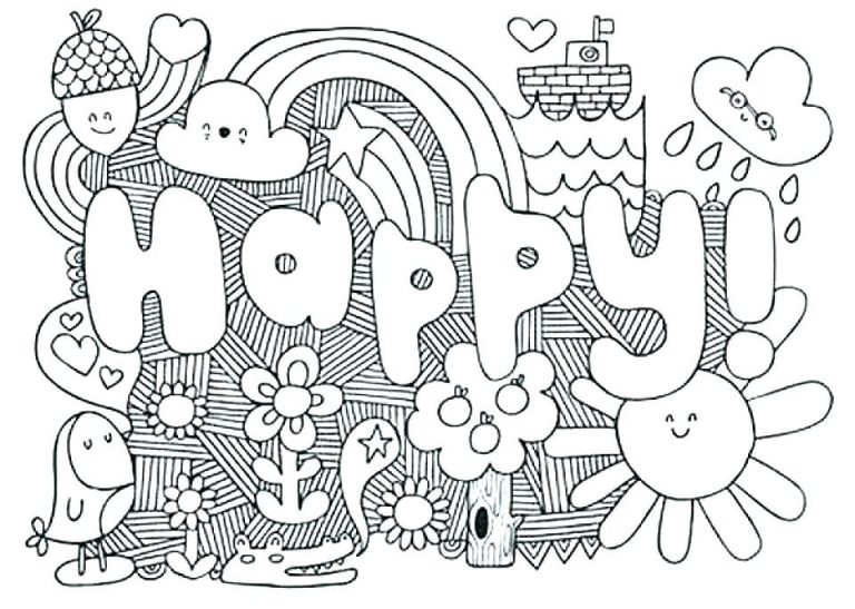 Cool Coloring Pictures