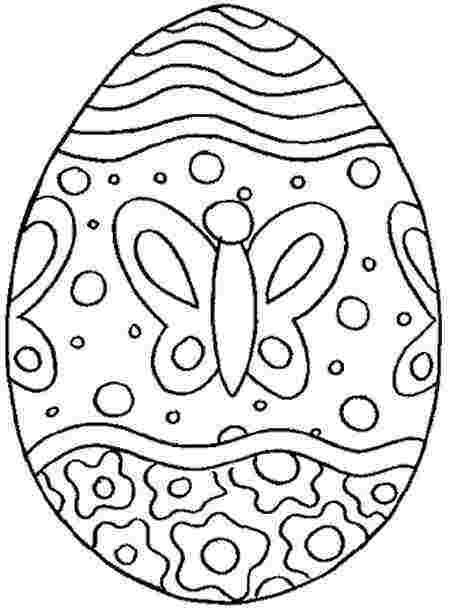 Easter Egg Coloring Pages