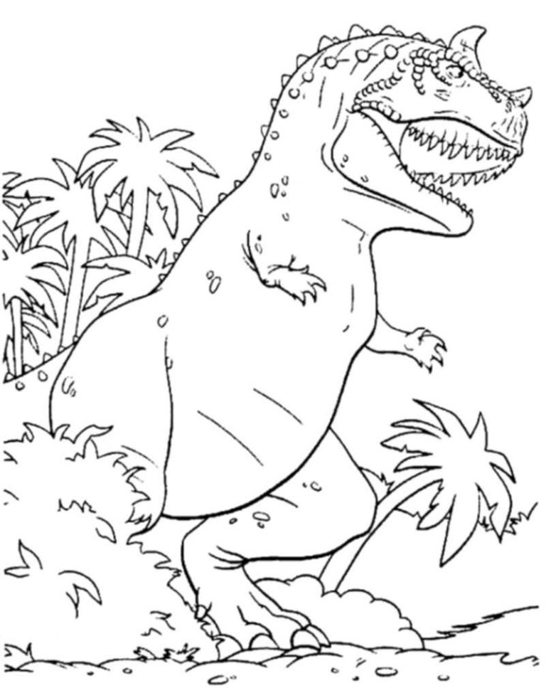 Printable Dinosaur Coloring Pages