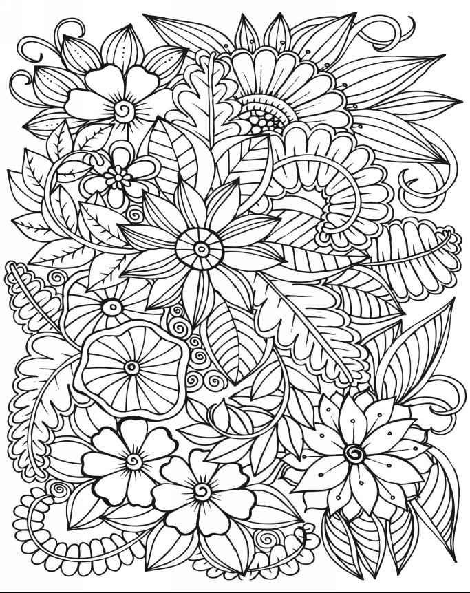 Stress Relief Coloring Pages