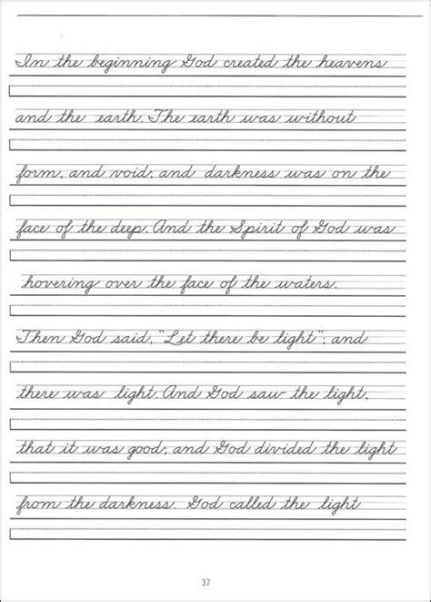 Cursive Writing Worksheets For Adults