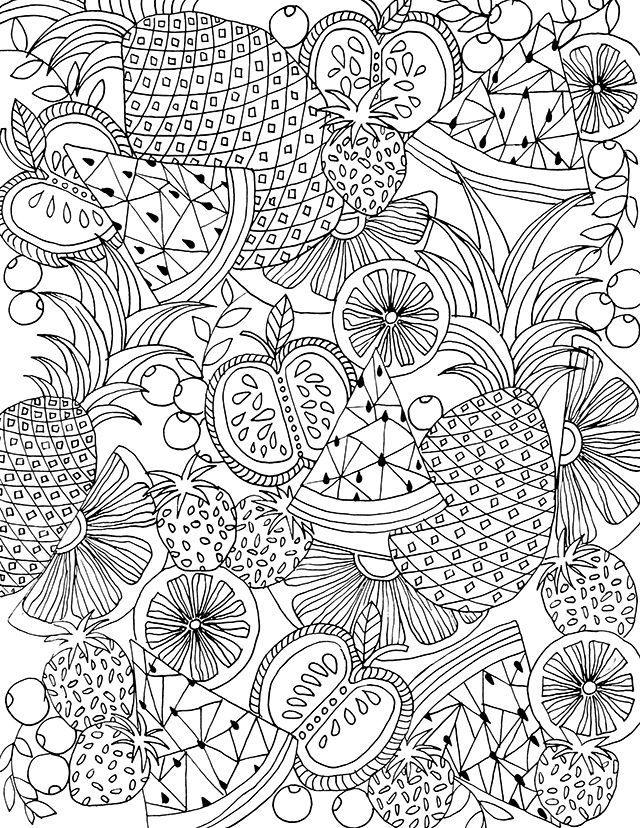 Summer Coloring Sheets