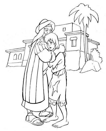 Prodigal Son Coloring Page