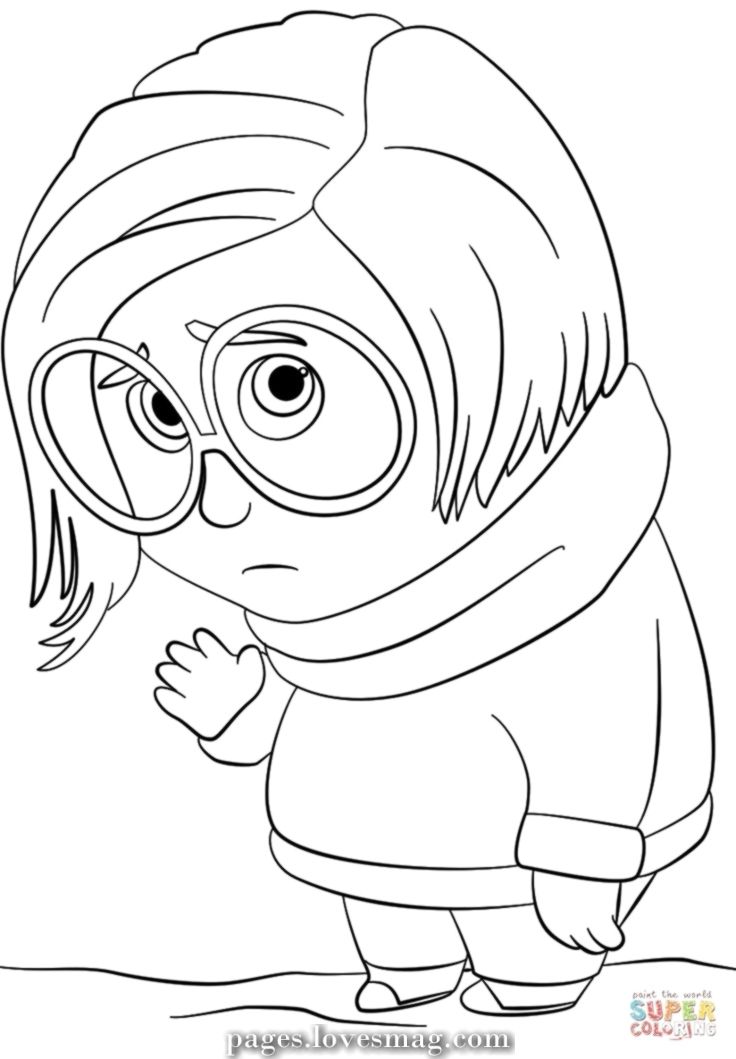 Inside Out Coloring Pages