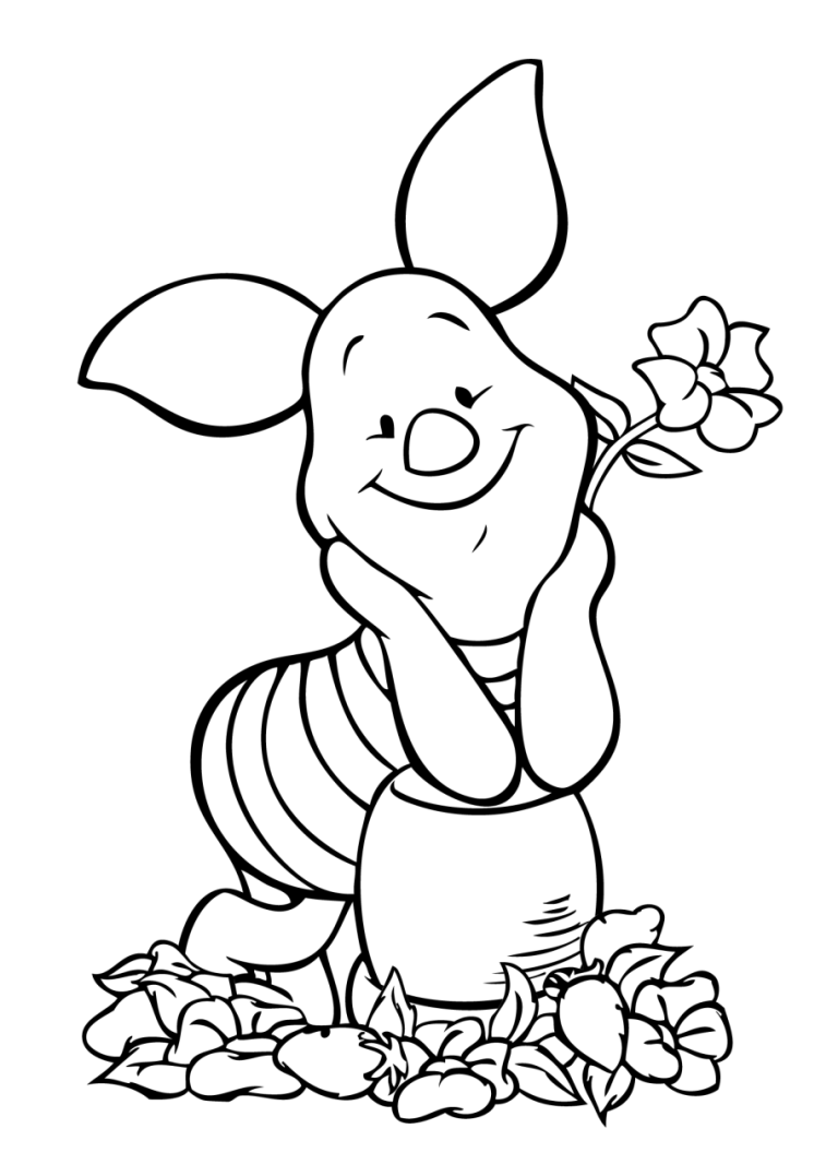 Piglet Coloring Pages