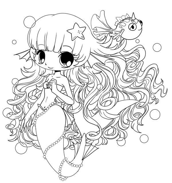 Chibi Coloring Pages