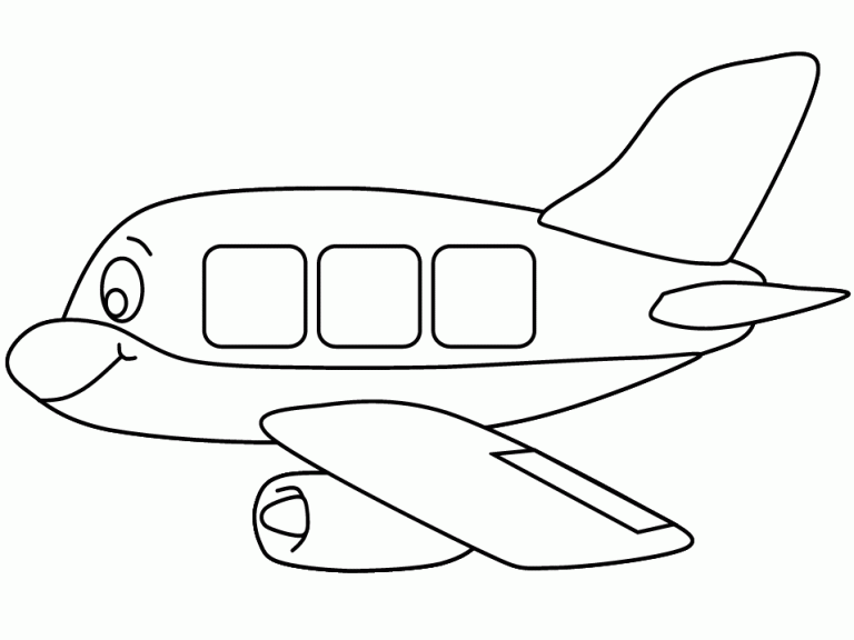 Aeroplane Colouring