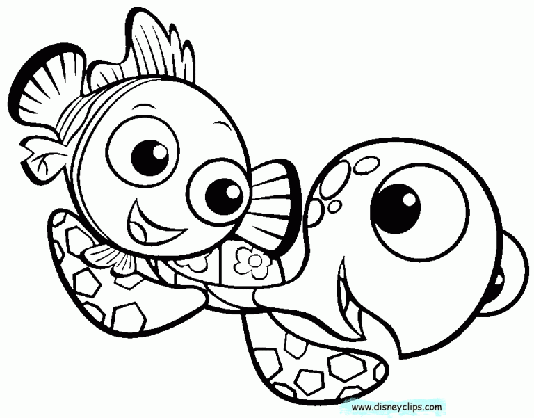 Nemo Coloring Pages