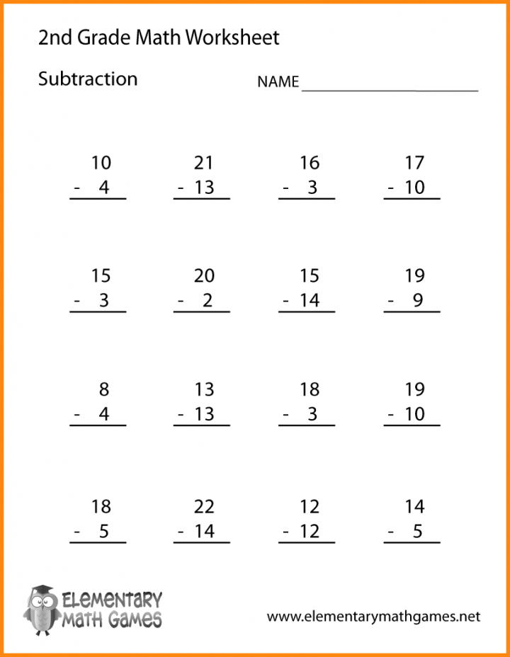 2nd Grade Math Worksheets Pdf