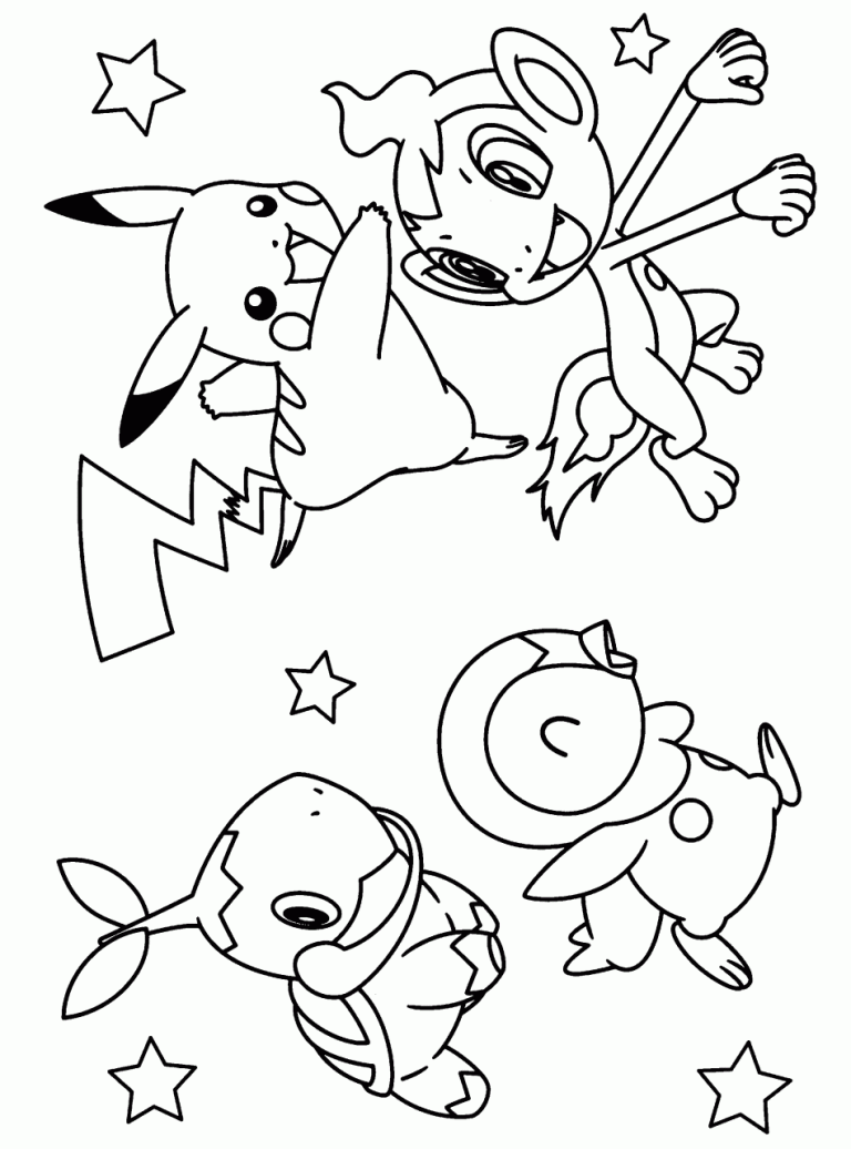 Free Printable Pokemon Coloring Pages