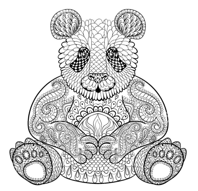 Panda Coloring Pages