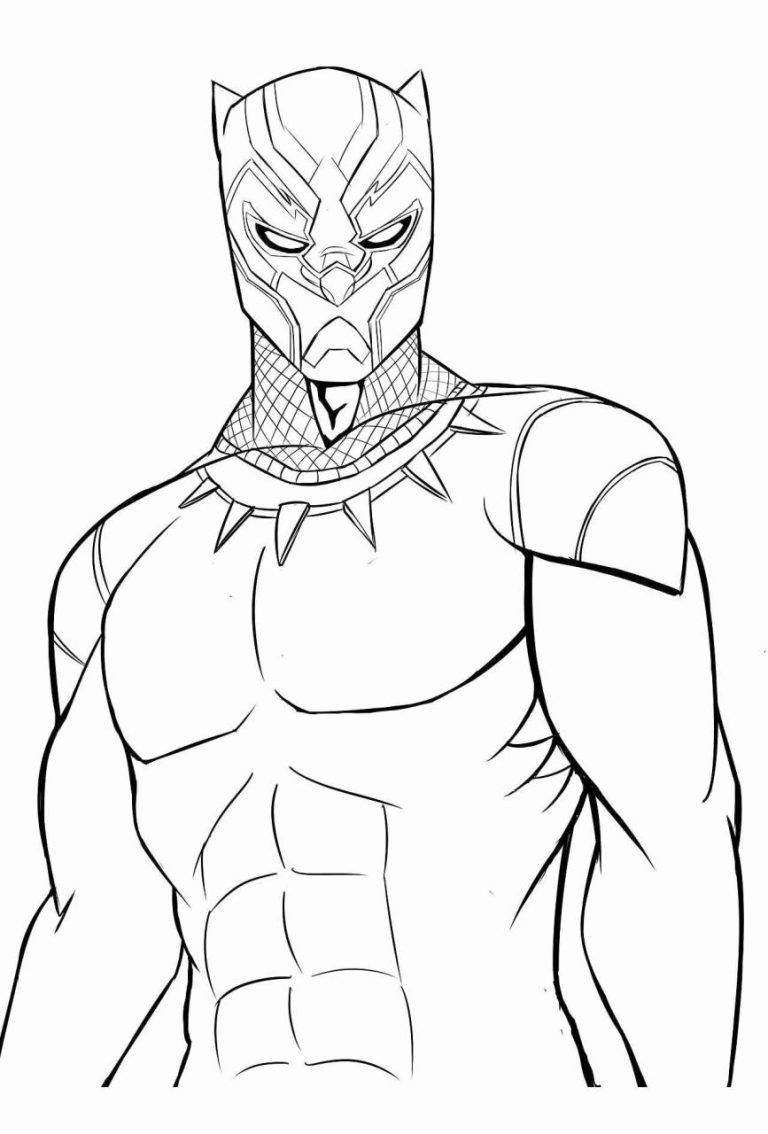 Black Panther Coloring