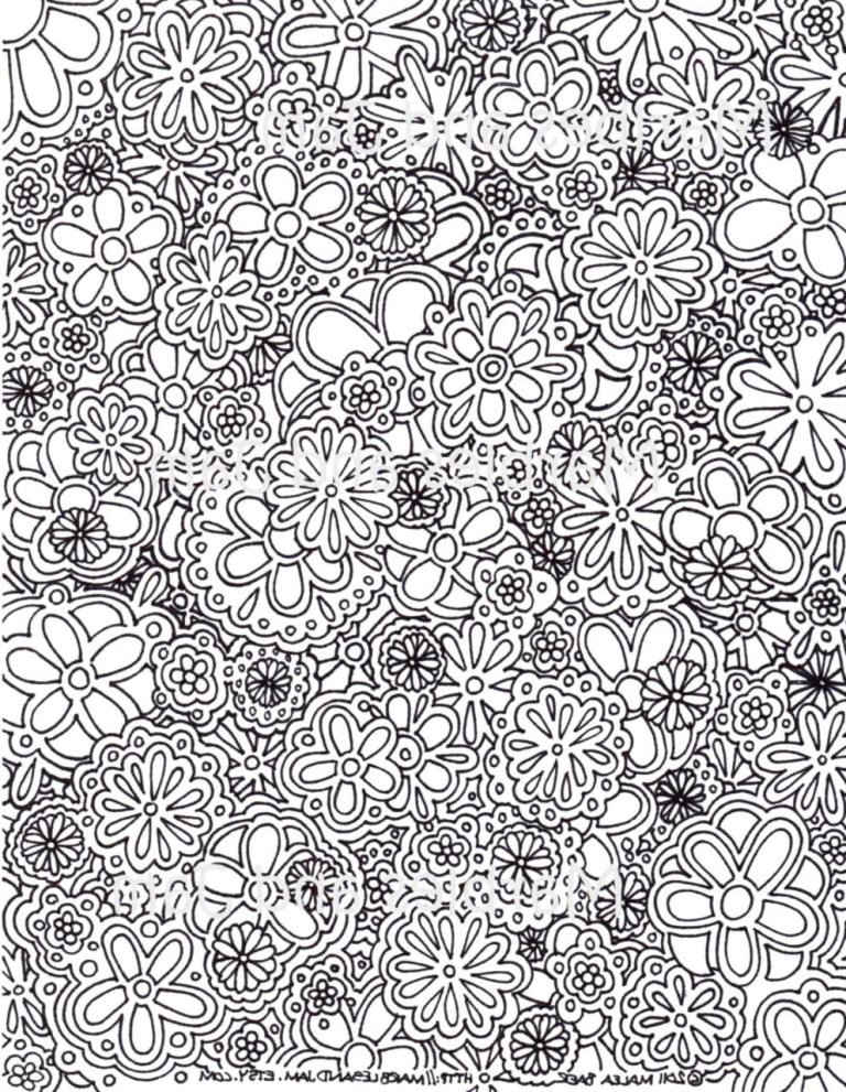 Complex Coloring Pages