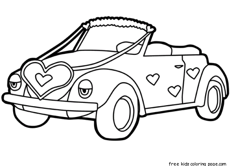 Car Colouring Pictures